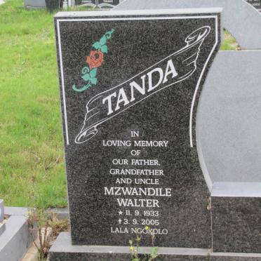 TANDA Mzwandile Walter 1933-2005