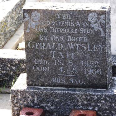 TAIT Gerald Wesley 1952-1966