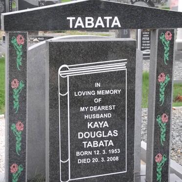 TABATA Kaya Douglas 1953-2008