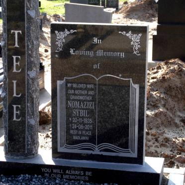 TELE Nomazizi Sybil 1935-2011