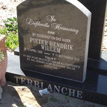 TERBLANCHE Pieter Hendrik Willem 1936-2010