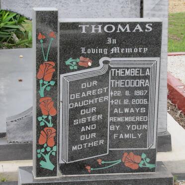 THOMAS Thembela Theodora 1967-2005