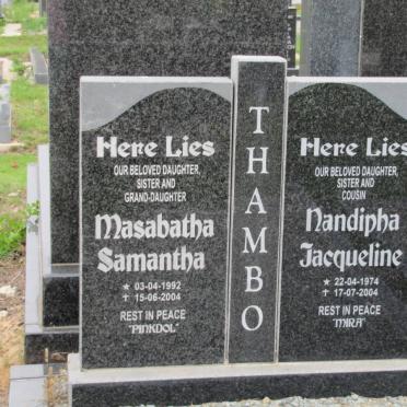 THAMBO Masabatha Samantha 1992-2004