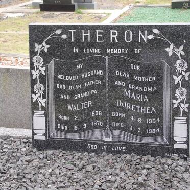 THERON Walter 1896-1970 &amp; Maria Dorothea 1904-1984