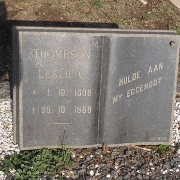 THOMPSON Leslie C. 1908-1968