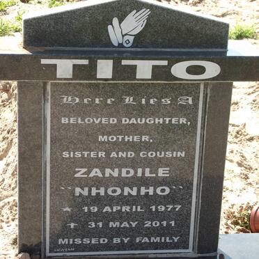 TITO Zandile 1977-2011