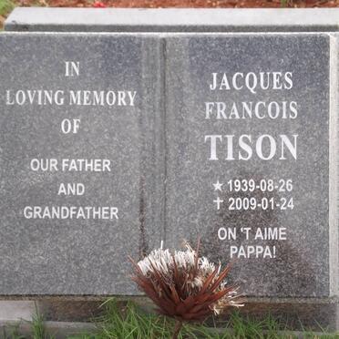 TISON Jacques Francois 1939-2009