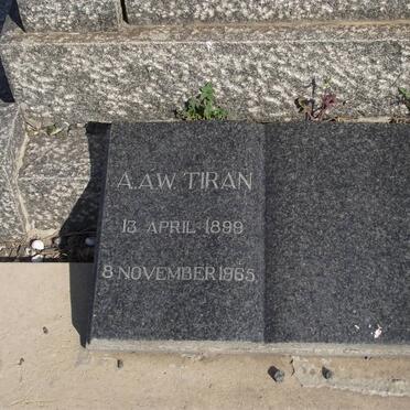 TIRAN A.A.W. 1899-1965