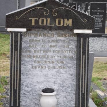 TOLOM Siphango Simon 1932-1981