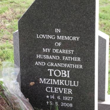 TOBI Mzimkulu Clever 1927-2008