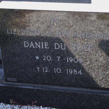 TOIT Danie, du 1909-1984