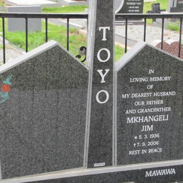 TOYO Mkhangeli Jim 1936-2006