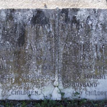 TREE William A. 1892-1965 &amp; Annie C 1891-1963