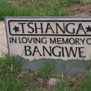 TSHANGA Bangiwe Winnie 1934-2003