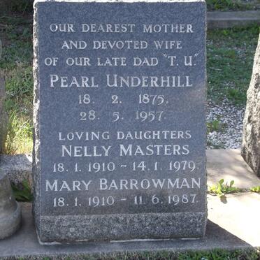 UNDERHILL :: MASTERS :: BARROWMAN