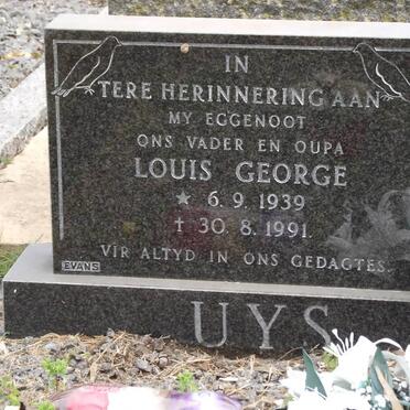 UYS Louis George 1939-1991