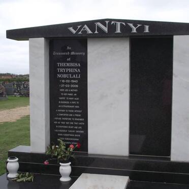 VANTYI Thembisa Tryphina Nobulali 1940-2006