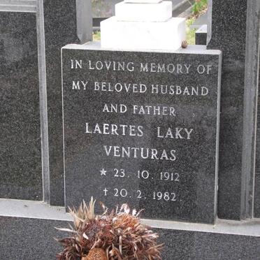VENTURAS Laertes Laky 1912-1982