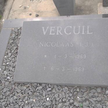 VERCUIL Nicolaas J. 1969-1969