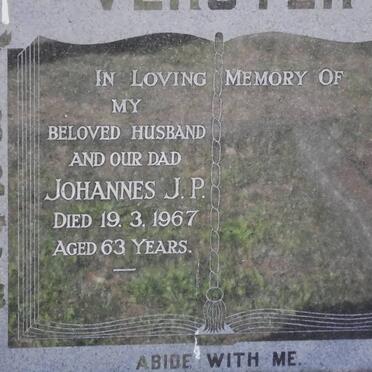 VERSTER Johannes J.P. -1967