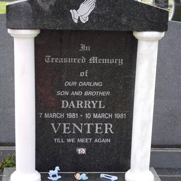 VENTER Darryl 1981-1981