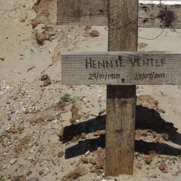 VENTER Hennie 1925-2012