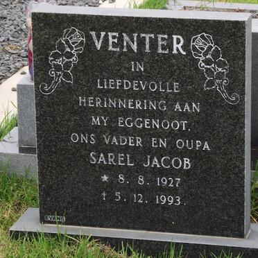 VENTER Sarel Jacob 1927-1993