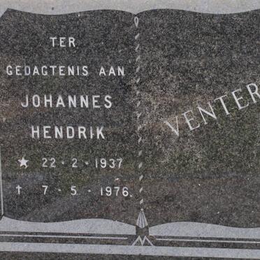 VENTER Johannes Hendrik 1937-1976