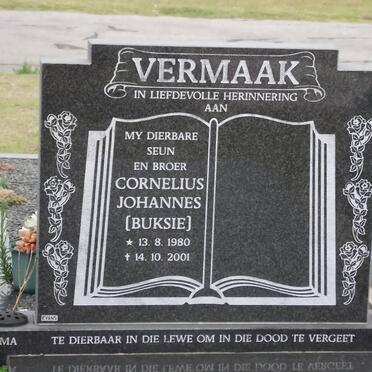 VERMAAK Cornelius Johannes 1980-2001