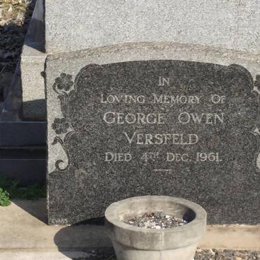 VERSFELD George Owen -1961