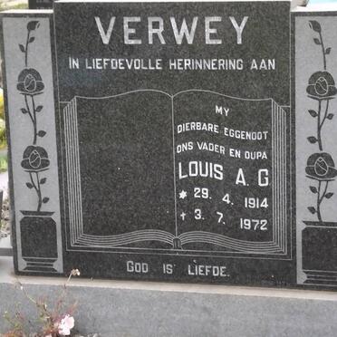 VERWEY Louis A.G. 1914-1972