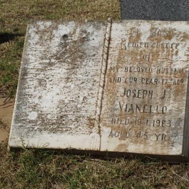 VIANELLO Joseph J. -1963