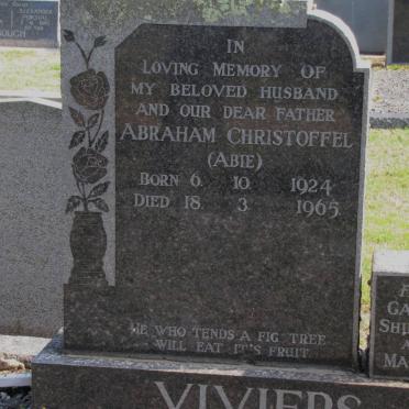 VIVIERS Abraham Christoffel 1924-1965