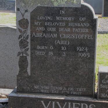 VIVIERS Abraham Christoffel 1924-1965