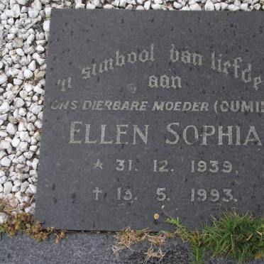 VLOK  Ellen Sophia 1939-1993
