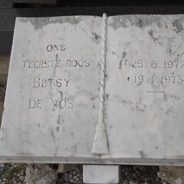 VOS Betsy, de 1972-1973