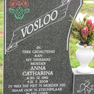 VOSLOO Anna Catharina 1961-2008