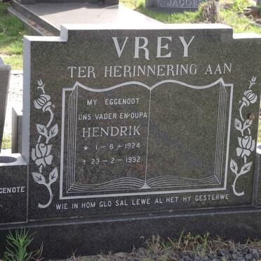 VREY Hendrik 1924-1992