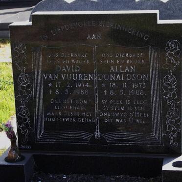 VUUREN David, van 1974-1988 :: DONALDSON Allan 1973-1988