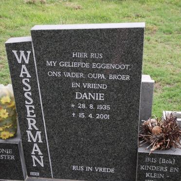 WASSERMAN Daniel Johannes O. 1935-2001