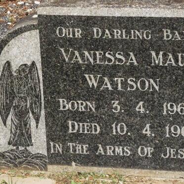 WATSON Vanessa Maud 1966-1966