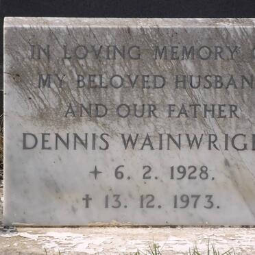 WAINWRIGHT Dennis Lyle 1928-1973