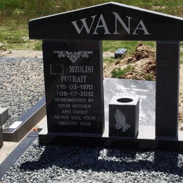 WANA Mzolisi Potrait 1970-2012