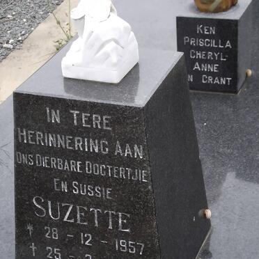 WALT Suzette, van der 1957-1972