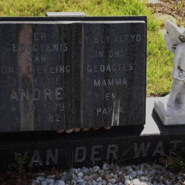 WATT André, van der 1979-1982