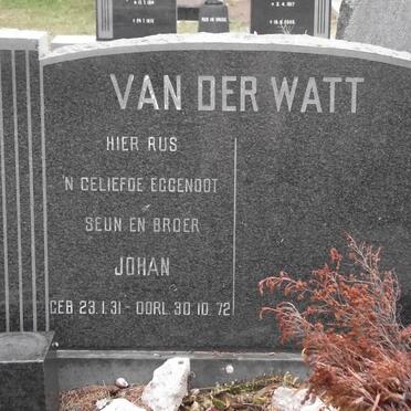 WATT Johan, van der 1931-1972.JPG