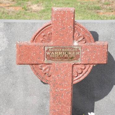 WARRICKER Maureen Magdalene 1948-2007