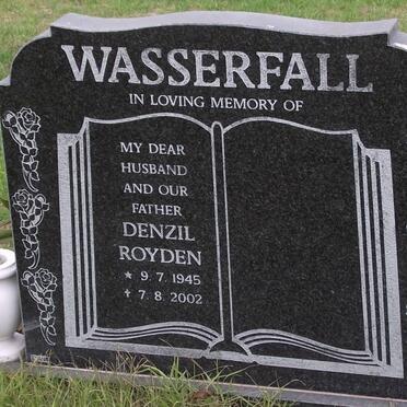 WASSERFALL Denzil Royden 1945-2002