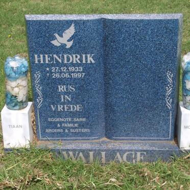 WALLACE Hendrik 1933-1997