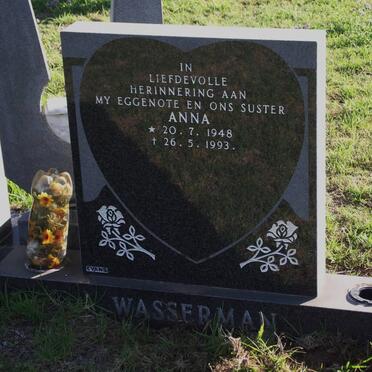 WASSERMAN Anna 1948-1993
